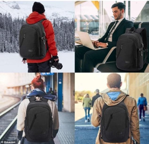 lot 3530 image: Wenig Black Backpack