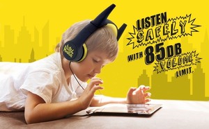 lot 3532 image: Little Helper Headphones For Kids, Yellow