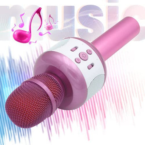 lot 3554 image: LEERON Upgraded Karaoke Bluetooth Microphone