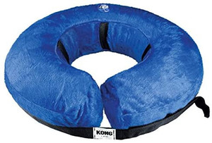 lot 3563 image: Cloud Collar - Plush, Inflatable E-Collar - for Injuries, Rashes and Post Surgery Recovery - for Large DogsCats