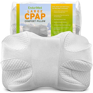 lot 3574 image: EnduriMed Memory Foam CPAP Pillow for Side Sleepers