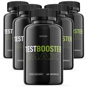 lot 3578 image: (5 Pack) Test Booster Max Pills for Men, Testo Bust Max Supplement Capsules, Max Test Boost for Male - 5 Month Supply