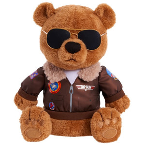 lot 3612 image: Just Play Top Gun Musical Teddy Bear, 10-inch plush,