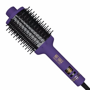 lot 4093 image: Hot Tools Signature Series Ultimate Heated Hair Straightening Brush, Purple