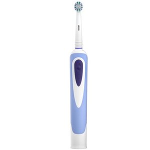 lot 4094 image: Equate infinity rechargeable electric toothbrush with 2 replacement brush heads
