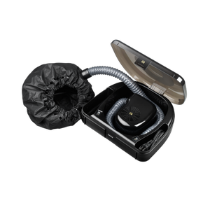 lot 4095 image: Andis Bonnet Hair Dryer 40 Inch Flexible Hose Hair Dryers, Black