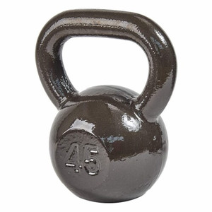 lot 4096 image: Everyday Essentials 45 Lb Full Body Exercise Strength Training Kettlebell Weight