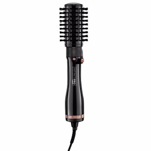 lot 4098 image: InfinitiPRO by Conair Spin Hot Hair Brush, Black and Purple