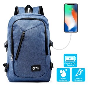 lot 4117 image: Business Laptop Anti Theft Computer Water-resistent School Backpack