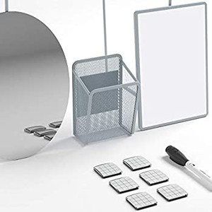 lot 4126 image: U Brands Locker Organizer and Decorating Kit, Back to School Essentials, Blush,