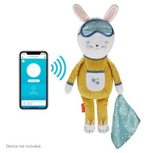lot 5018 image: Fisher-Price Hoppy Dreams Soother & Sleep Trainer, Toddler Plush Toy