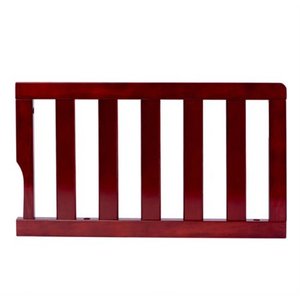 lot 5019 image: Dream On Me Universal Convertible Crib Toddler Guard Rail-FinishCherry