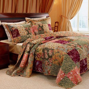 lot 5034 image: Antique Chic Quilt Set, 2-Piece Twin