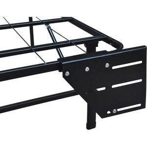 lot 5054 image: Premier Universal HeadboardFootboard Brackets, Black