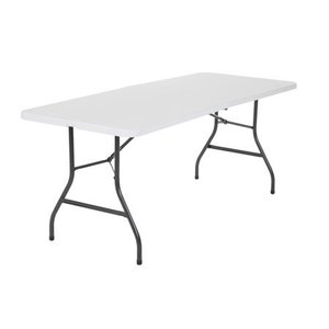 lot 5066 image: Cosco 6 Foot Centerfold Folding Table, White