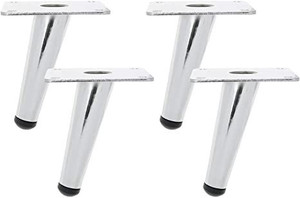 lot 5078 image: Metal Couch Legs, 2 Slanted 2 Straight