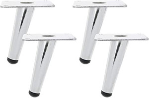 lot 5079 image: Metal Couch Legs, 2 Slanted 2 Straight
