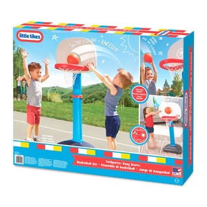 lot 5117 image: Little Tikes TotSports Easy Score Basketball Set - Toy Basketball Hoop