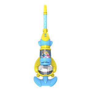lot 5128 image: Pinkfong Baby Shark Childrens Vacuum with Real Suction Power (VC101B)