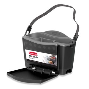 lot 5155 image: Rubbermaid 3318-20 Multipurpose Back Seat Car Organizer and Food Tray