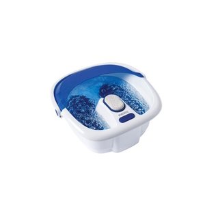 lot 5171 image: Bubble Bliss Elite Footbath with Amope Coconut Oil Pedimasks plus Dr. Teals Foot Spa Soaking Solution