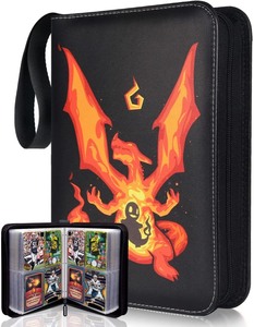 lot 2510 image: TONESPAC Pokemon Card Holder Holds 400 Cards