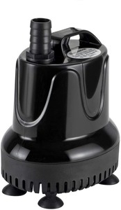 lot 2535 image: hygger 215-1060 GPH Quick Water Change Aquarium Pump Submersible Fountain Water Pump Fish Tank Circulation Pump with 2 Adaptors