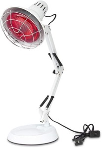 lot 2557 image: Infrared Lamp,New 150W Near Infrared Light Red Light Heat Lamp Set Serfory, Home Use 110V