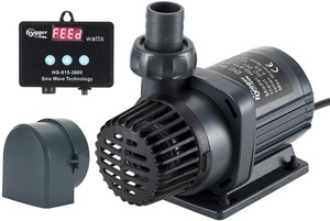 lot 2569 image: hygger 24V DC Water Pump Submersible Saltwater Aquarium Sump Pump with LCD Display Controller 800-2650 GPH