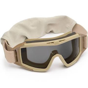 lot 2570 image: Revision Military Desert Locust Goggles Basic Solar 4-0309-0511 Desert Locust Goggles Basic Solar Desert Tan, Solar