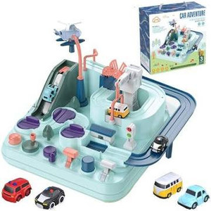 lot 2574 image: TiTa-Dong Car Break Through Toys For Boys 3-6 Years Big Adventure Train Rail Car