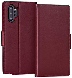 lot 2594 image: FFY Leather Burgundy Womens Wallet Phone Case