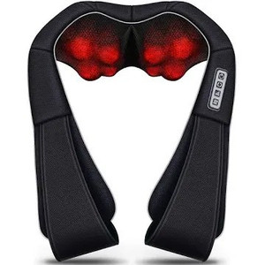 lot 2602 image: Shiatsu Neck and Back Massager with Heat , VIKTOR JURGEN Deep Tissue Kneading Sports Recovery Massagers for Neck, Back, Shoulders, Foot , Relaxation Gifts for Him,Her,Women,Men