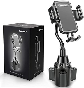 lot 2609 image: Topco Cup Holder Phone Mount TC1 Black