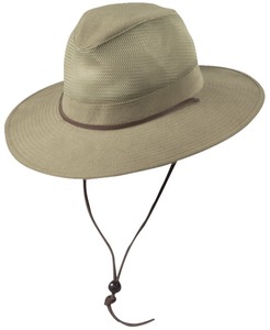 lot 2619 image: Dorfman Pacific Mens Brushed Twill Safari Hat