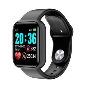 lot 2635 image: Smart Watch Health Tracker Black Includes Charger