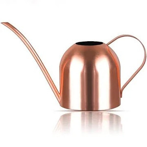 lot 2646 image: Watering Can Indoor Outdoor for Kids House Desk Office Plants and Garden Bonsai Stainless Steel (15oz) Copper