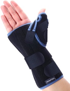 lot 2673 image: VELPEAU Wrist Brace with Thumb Spica Splint for De Quervains Tenosynovitis, Carpal Tunnel Pain, Stabilizer for Tendonitis, Arthritis, Sprains & Fracture Forearm Support Cast (Regular, Right Hand-L)