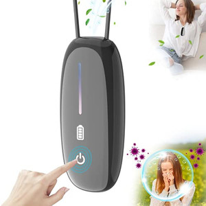 lot 2708 image: 10Pro Portable Air Purifier,Personal Small Air Purifier Necklace,Touch Switch Ionizer,No Electric Shock,for Car,Office,Bedroom and Airplane,Travel Size Air Purifiers