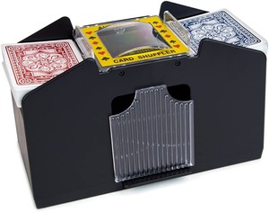 lot 2715 image: Brybelly Four Deck Automatic Card Shuffler, 1 Pack