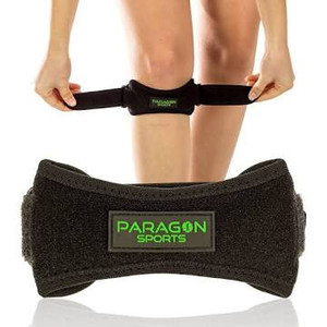 lot 2728 image: Paragon Sports Patella Knee Strap for Running, Fitness, Stairs ClimbingAdjustable Patellar Tendon Support Band for Basketball, Athletics Pain Relief Brace for Jumpers Knee and Chondromalacia
