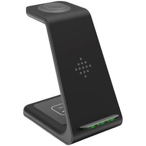 lot 2741 image: Wireless Charger Stand, CIYOYO 3 in 1 Fast Wireless Charging Station Dock for Apple Watch Series 76SE5432, Airpods Pro 2, iPhone 1313 Pro1212ProSEXXRXS8 Plus QI Phone