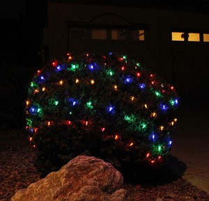 lot 2787 image: Joiedomi 100 LED Net Lights, Multicolor 2 Pack