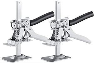 lot 2792 image: Arm Tool Lift 2PCS Labor Saving arm,Wall Tile Locator, Cabinet Installation Tools,Door Panel Lifting Cabinet Jack Board Lifter, (Short)