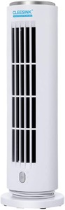 lot 2793 image: Small Portable Quiet Tower Fan, Personal USB Desk Fan, Cooling Fan with Turbine Technology, Mini Tabletop Fan for Bedroom Office Home, 3 Settings, HFT2009