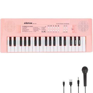 lot 2795 image: Electronic Piano Keyboard 37 Keys Music Piano for Kids Keyboard Piano with Microphone Learning Musical Toys for 3 4 5 Year Old Boys Girls Birthday Gifts Age 3-5