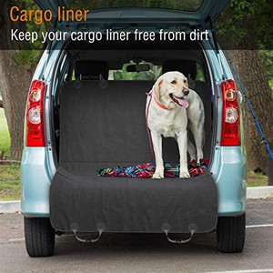 lot 2822 image: Active Pets Car Seat Cover for Dogs - Waterproof Dog Seat Cover for Back Seat