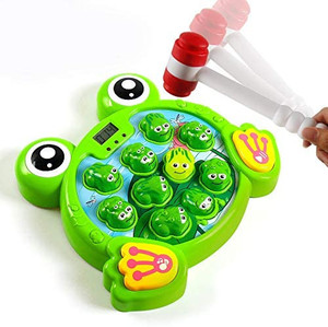 lot 2838 image: YEEBAY Interactive Whack A Frog Game