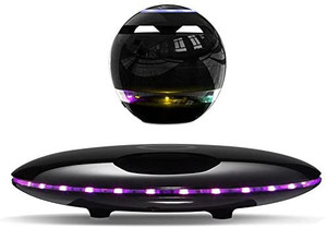 lot 2860 image: Infinity Orb Magnetic Levitating Speaker Bluetooth 4.0 LED Flash Wireless Floating Speaker