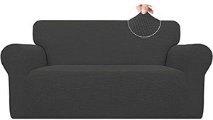 lot 2866 image: Easy-Going Stretch Oversized Loveseat Slipcover 1-Piece Sofa Cover Furniture Protector